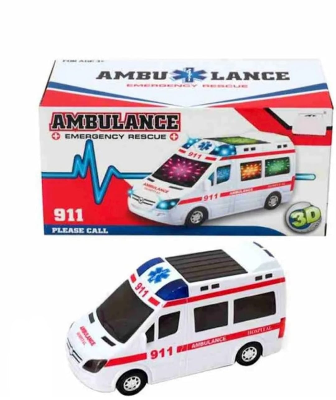 Ambulance - Toy Ambulance - R89-1189