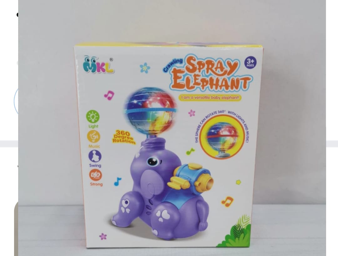 Spray elephant - Musical elephant - R3231