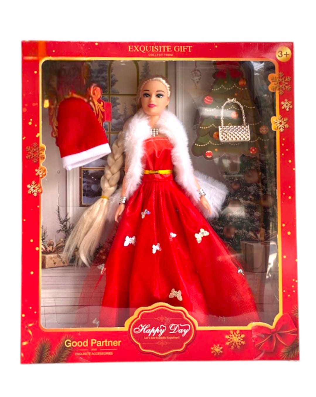 ShakdaSet - Doll with Santa hat - G5078