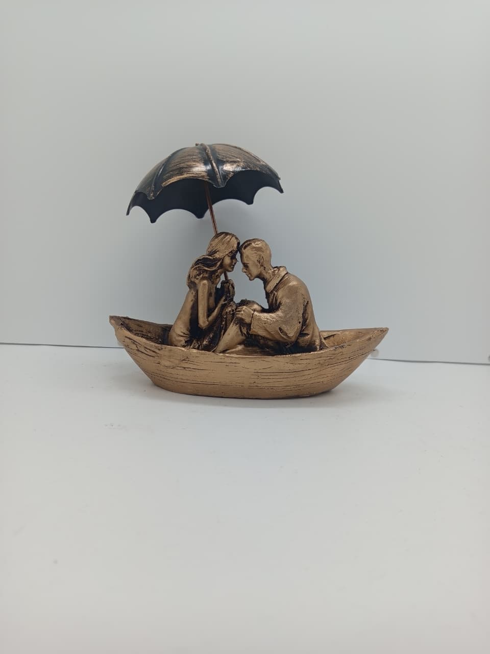 Boy and Girl with a Boat - Sculpture - H5008