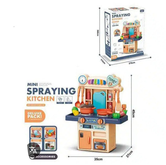 Mini sprayin kitchen - Toy kitchen set - H353-16B