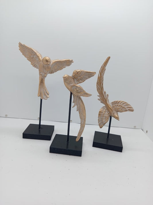 Sparrow 3-piece - Sculpture - H5048