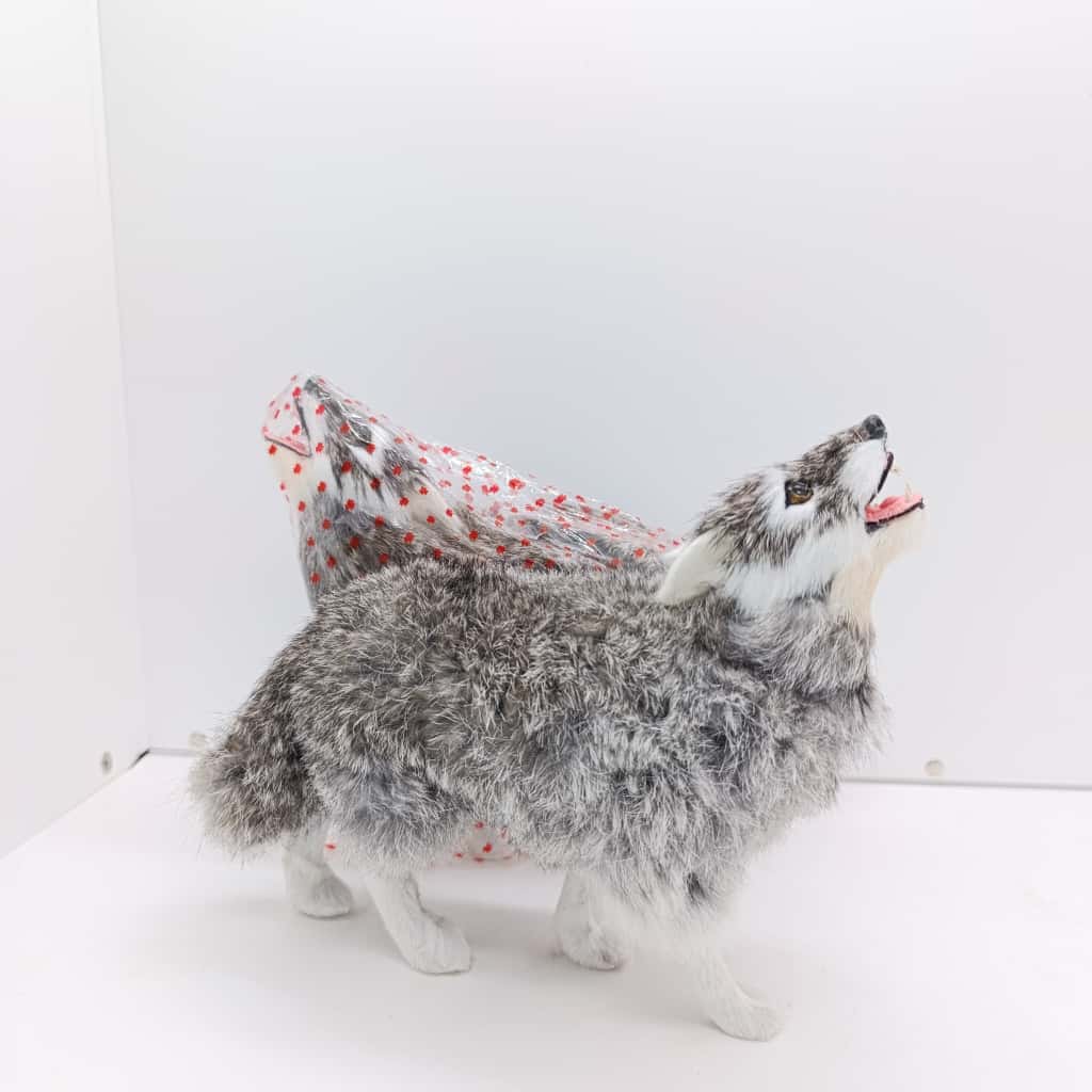 Pen-lux - Furry wolf toy - B7069-2