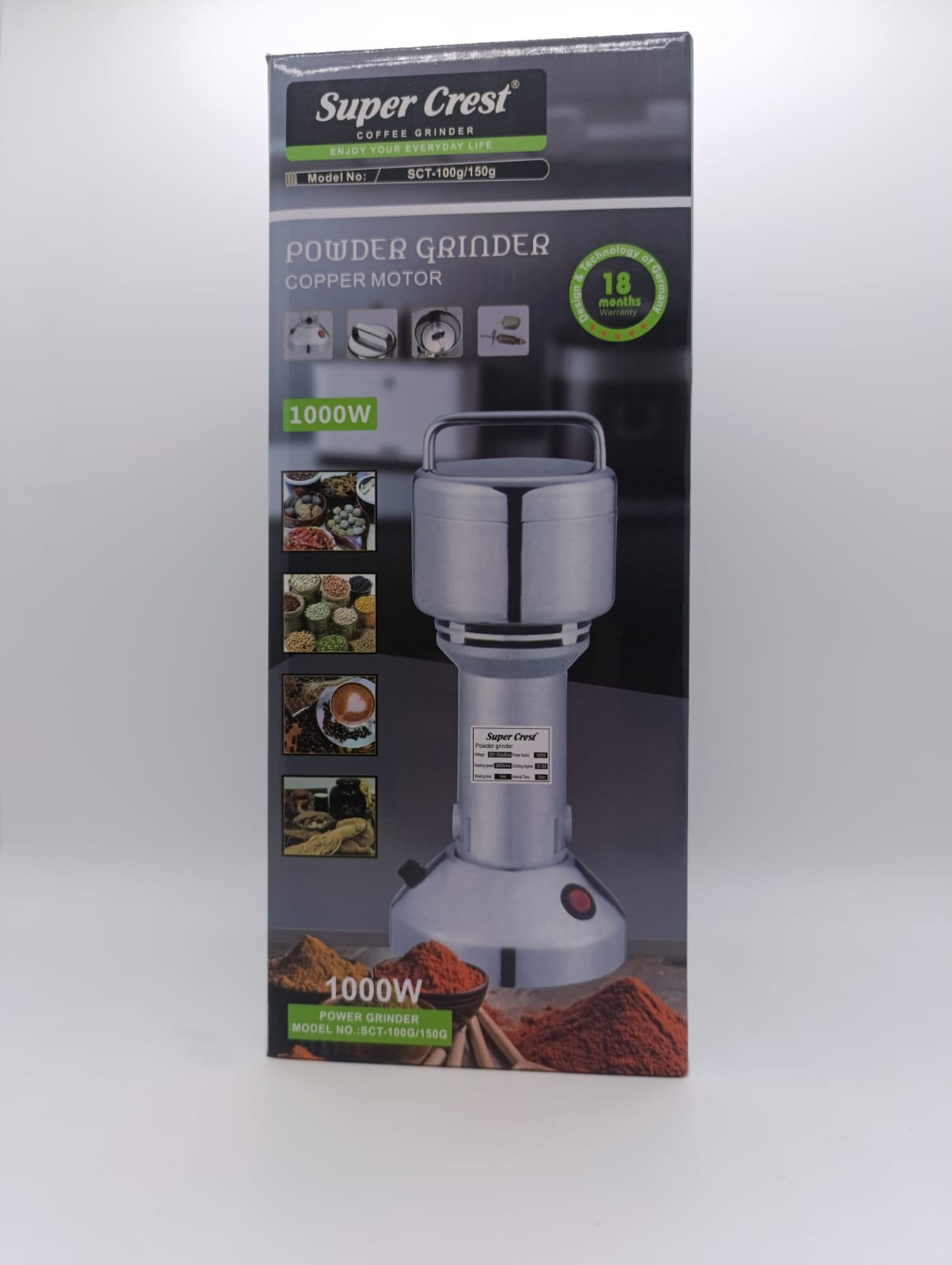 Super crest - Elektrik dəyirmanı - 100g/150g