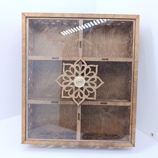 Dowry - Transparent glass vase - R7110