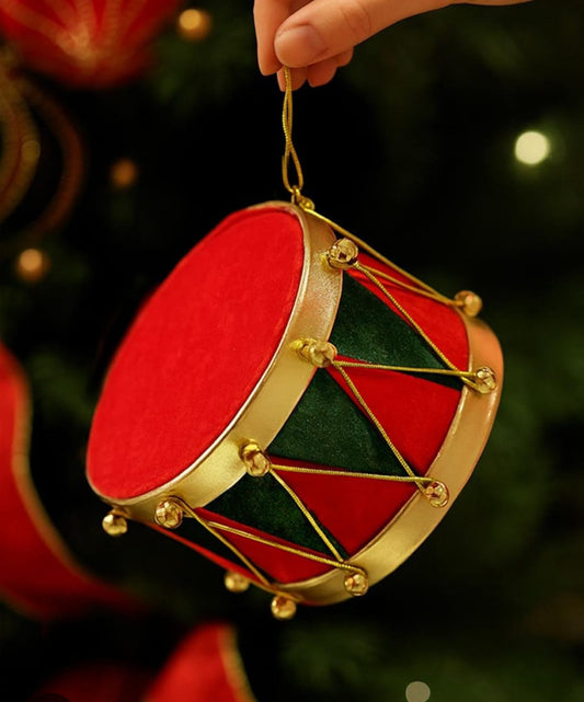 ShakdaSet - Pine Wood Decoration Drum - G5097