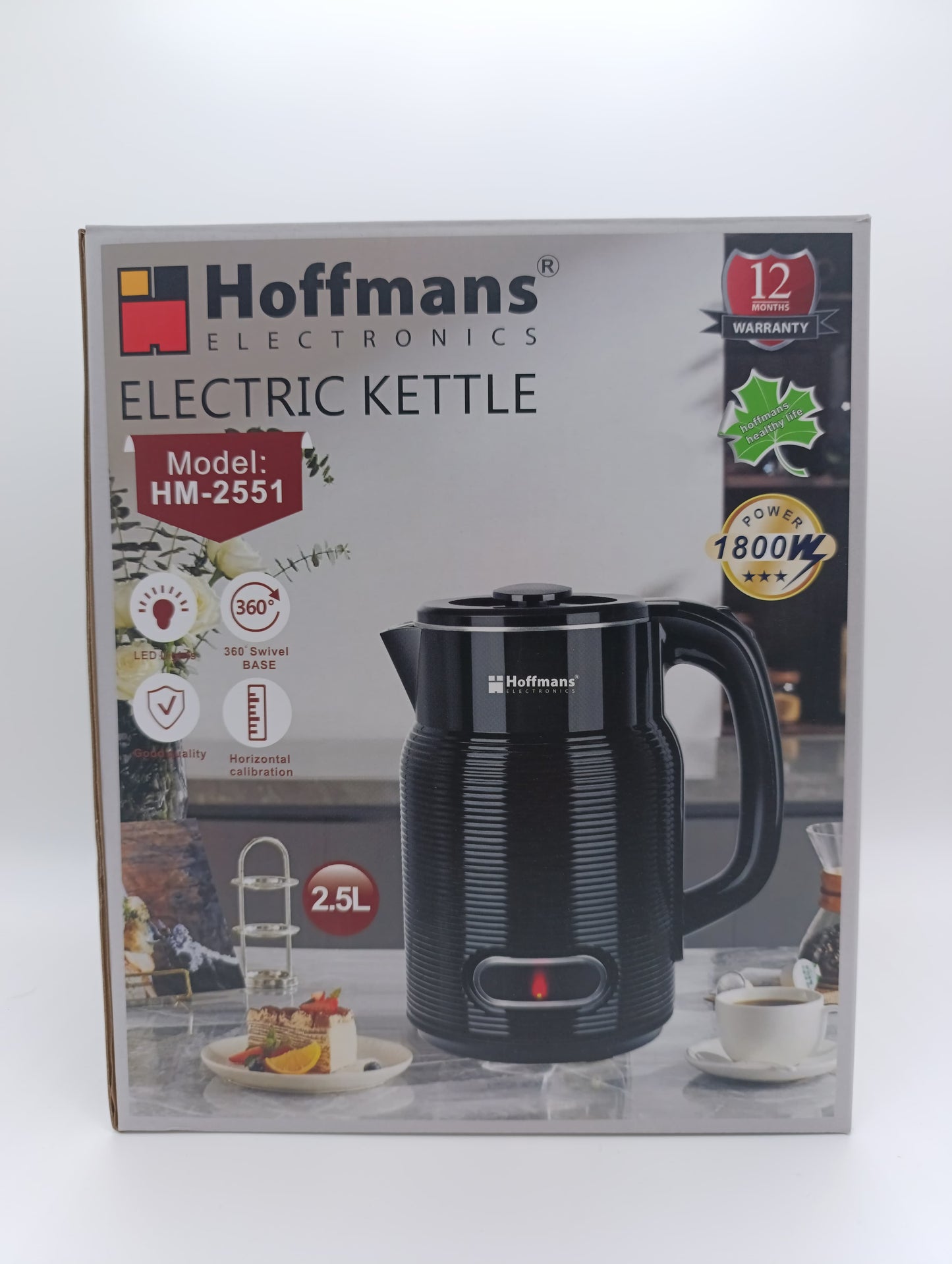Hoffmans - Electric Kettle - 2551